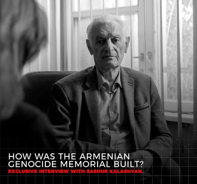 How was the Armenian Genocide Memorial built? Exclusive interview with Sashur Kalashyan.