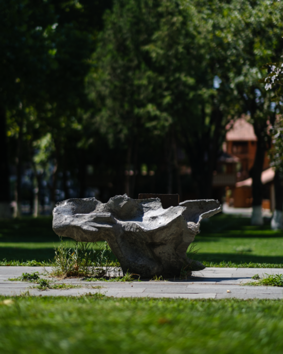 A Picture of the base of the monument